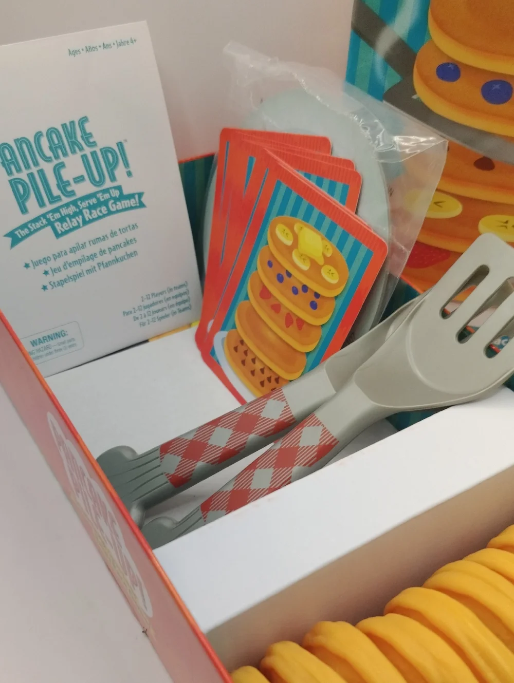 Pancake Pile Up Relay Race by Educational Insights Preschool Game, 4+